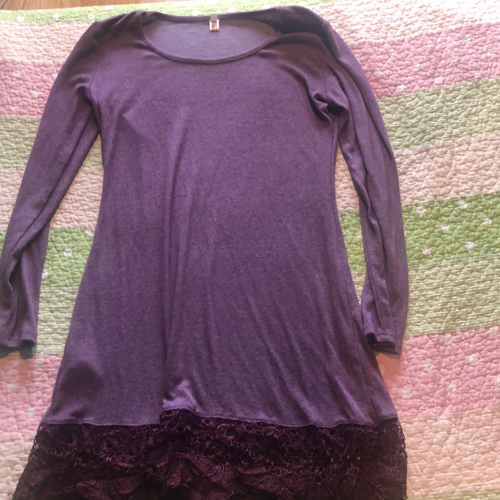 Purple dress
